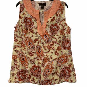 Fenn Wright Manson Linen blend Sleeveless Large
